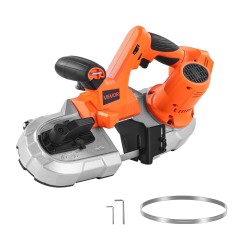 Johdoton nauhasaha 65 x 65 mm leikkuusyvyys 360 W harjaton moottori