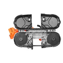 Johdoton nauhasaha 65 x 65 mm leikkuusyvyys 360 W harjaton moottori