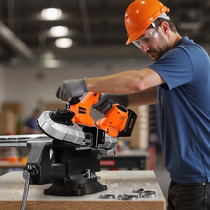 Johdoton nauhasaha 20V leikkuusyvyys 65 x 65 mm harjaton 360W 4,0Ah