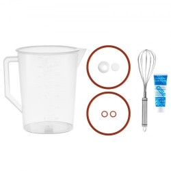 Yksialtainen slush-kone 12 l ruostumatonta terästä ja PC-muovia 220V