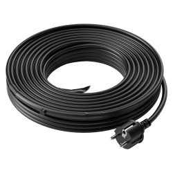 Putkien lämmityskaapeli itseään säätelevä 18 3 m 16 4 W m termostaatilla muovi ja metalliputkille