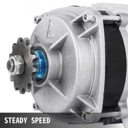 Harjaton tasavirtamoottori 48V 750W vaihdereduktiolla ja ohjaimella go-karttiin