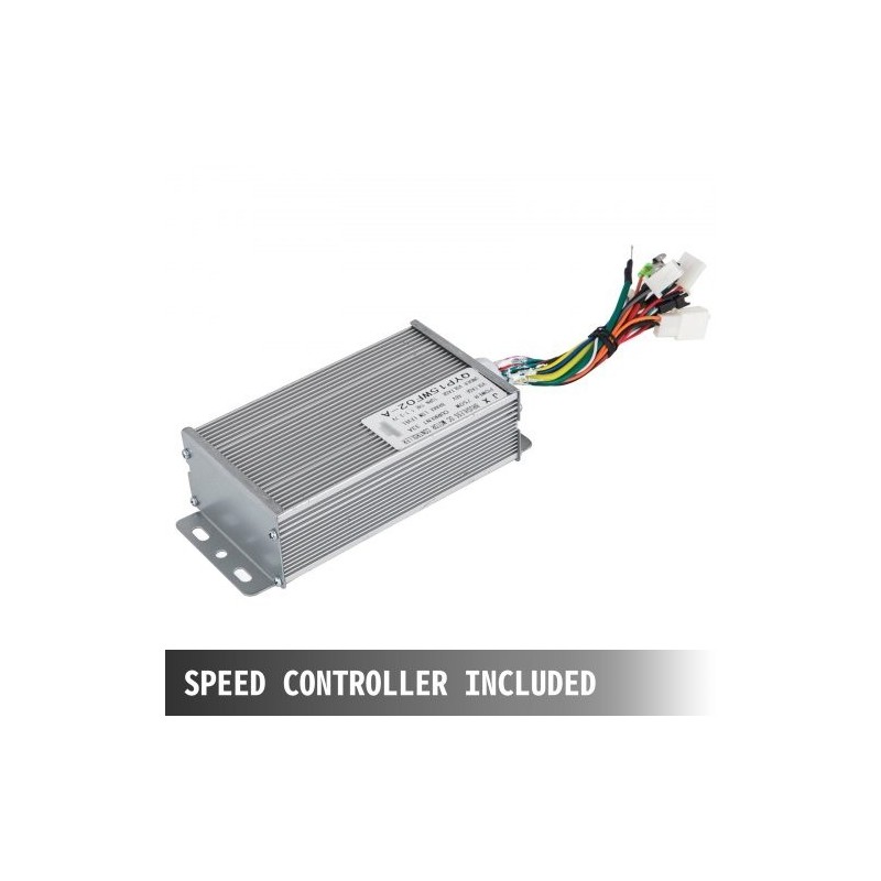 Harjaton tasavirtamoottori 48V 750W vaihdereduktiolla ja ohjaimella go-karttiin