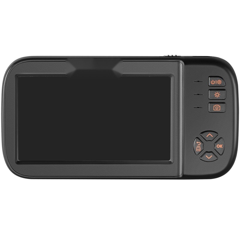 3-linssinen endoskooppikamera 4,5-tuumainen IPS-näyttö 1080p 5 metrin kaapelilla 2860 mAh akulla IP67