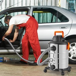 Märkä ja kuivaimuri ruostumaton terässäiliö 30 litraa 1200 wattia puhallintoiminto varusteilla