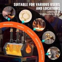 Propaanitaontauuni kylmävalssattua terästä kolme poltinta kuusikulmainen kammio modulaarinen ja siirrettävä