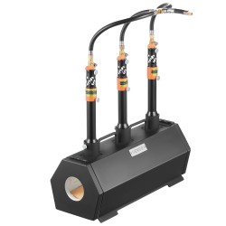 Propaanitaontauuni kylmävalssattua terästä kolme poltinta kuusikulmainen kammio modulaarinen ja siirrettävä