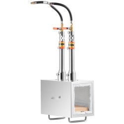 Propaanitaontauuni kannettava 2 polttinta neliökammio 201-ruostumaton teräs 1427 °C