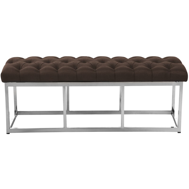 Tyylikäs Amun-penkki kangasverhoilulla moderniin kotiin