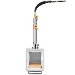 Propaanitaontauuni kolmipolttiminen suuri neliökammio 201 ruostumaton teräs 1427 C veitsien taontaan