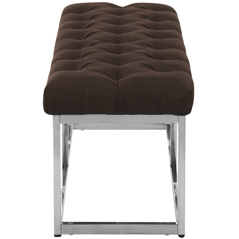 Tyylikäs Amun-penkki kangasverhoilulla moderniin kotiin