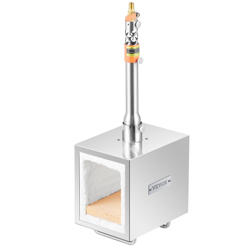 Propaaniahjo 1 polttimella neliöpolttokammio 201-ruostumatonta terästä maksimilämpötila 1427 celsiusastetta kannettava