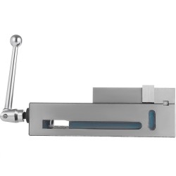 Penkkipuristin QT500 pallografiittivalurauta 100 mm leukojen leveys kiinteä leuka jyrsinkoneisiin