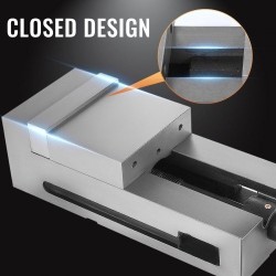 Tarkkuusruuvipenkki 150 mm leuan leveys harmaa valurauta kiinteä leuka koneistukseen