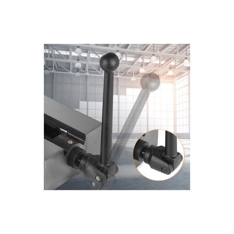 Tarkkuusruuvipenkki 150 mm leuan leveys harmaa valurauta kiinteä leuka koneistukseen