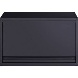 Seinäkiinnitteinen jauhemaalattu teräs säilytyskaappi 2 hyllyä 50,8 cm 54 kg hyllyä kohden