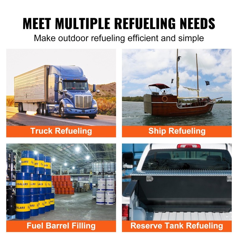 Polttoaineensiirtopumppu 12 V 75,7 l/min 0,25 hv valurauta alumiiniseos keräyslaatikolla