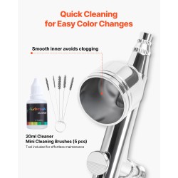 Ilmaruiskupaketti 1/6 hv kompressorilla ja säiliöllä 3 kaksoistoimista kynää akryylimaaleilla