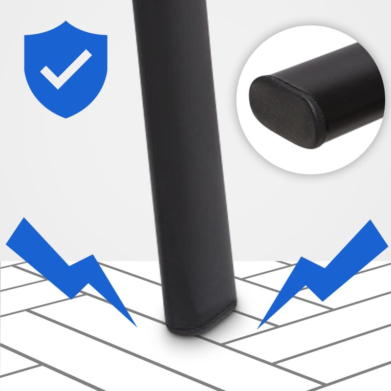 Ken pinottava konferenssi-istuintuoli kangasverhoilulla ja metallirungolla