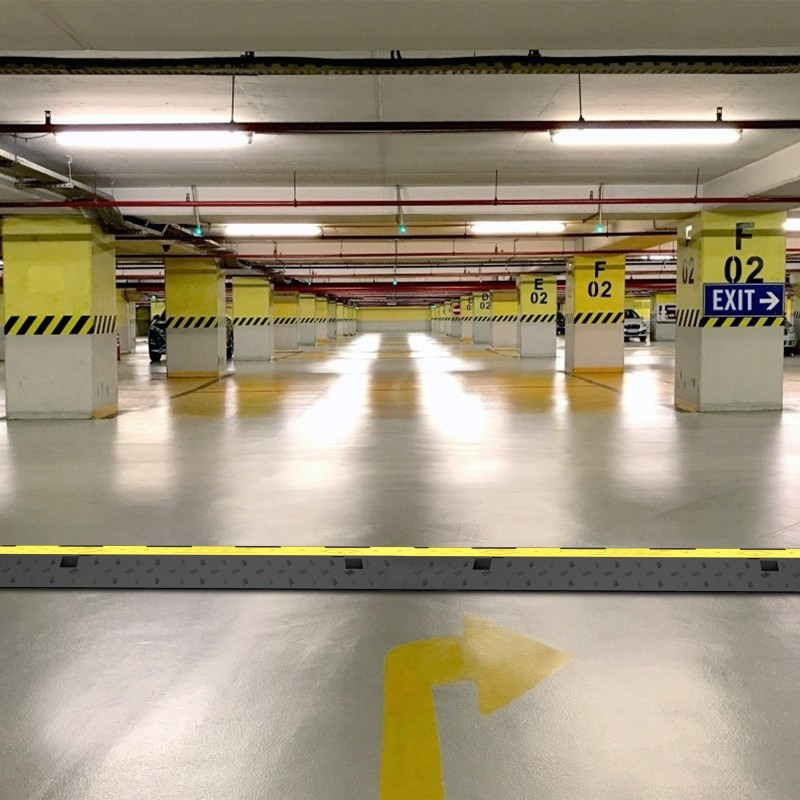 Kaapelisuojarampit 2kpl kumirunko PVC-kansi 2 kanavaa 101×24,5×5 cm