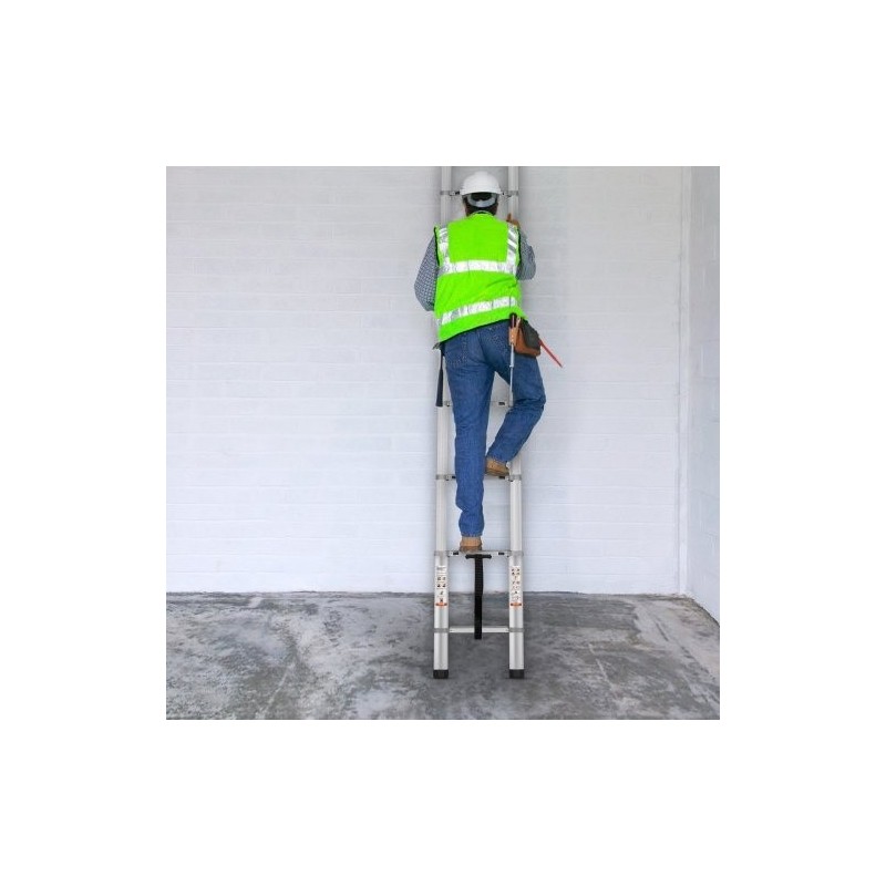 Teleskooppitikkaat alumiiniseoksesta 12 tasoa 459 cm avattuna 190 kg kantavuus