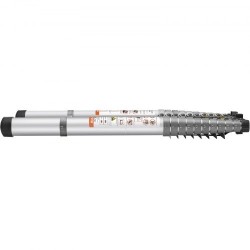 Teleskooppitikkaat alumiiniseoksesta 12 tasoa 459 cm avattuna 190 kg kantavuus