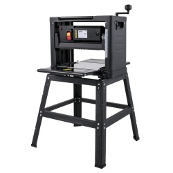 Paksuushöylä 304 millimetriä työleveys 2000 watin teho höyläyspaksuus 6–160 millimetriä jalustalla