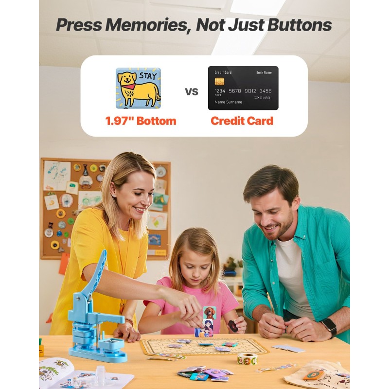 Rintanappikone ABS-muovi neliö 50 x 50 mm tinakannet muovitaustat magneettitaustat läpinäkyvät suojakalvot