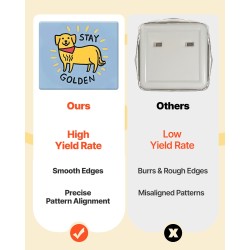 Rintanappikone ABS-muovi neliö 50 x 50 mm tinakannet muovitaustat magneettitaustat läpinäkyvät suojakalvot