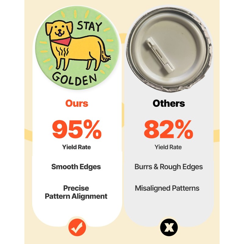 Nappikone 58 mm ABS 100 kpl napin osia vihreä ergonominen kahva