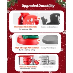 Nappikone muovinen 58 mm 100 kpl nappiosia ympyräleikkurilla ergonomisella kahvalla