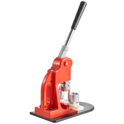 Nappimerkkikone 25 mm manuaalinen rautarunko ABS-muovi 500 osaa ympyräleikkuri taikakirja