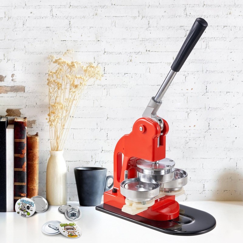 Rintanappikone 75 mm manuaalinen rauta ja ABS-muovi 500 kpl ympyräleikkuri taikakirja