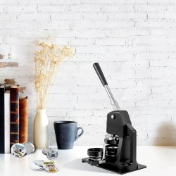 Käsikäyttöinen rintanappikone alumiiniseos ja ABS-muovi 25 mm 58 mm 500 rintanappiosaa