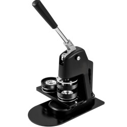 Käsikäyttöinen rintanappikone alumiiniseos ja ABS-muovi 25 mm 58 mm 500 rintanappiosaa