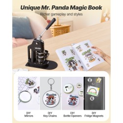 Rintanappikone ABS ja alumiiniseos 32/58/75 mm 300 kpl ympyräleikkurilla ergonomisella kahvalla