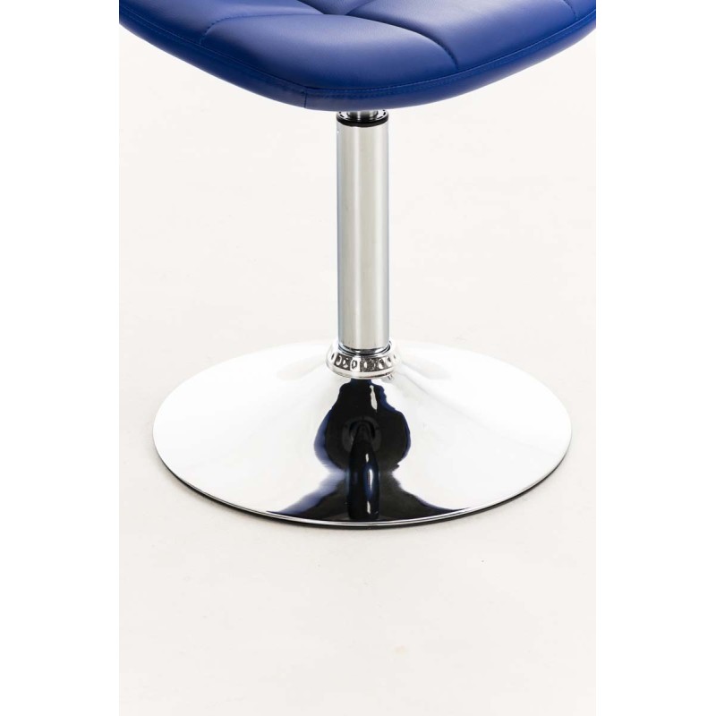 Emil pyörivä keinonahkatuoli ergonominen mukava kromijalusta