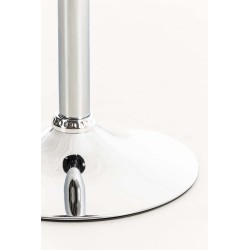 Emil pyörivä keinonahkatuoli ergonominen mukava kromijalusta