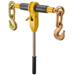 Räikkäketjukiristin 2 kpl G80-valuteräsketjut 3/8–1/2 tuumaa 5443 kg irrotettava kahva