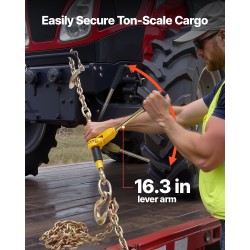 Räikkäkiristin G80 mangaaniteräs 4173 kg käyttökuorma 10–12,7 mm ketjuille 2 sarjaa