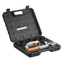 Reikäteräsarja 40Cr-terästä 6 lävistinholkkeja 12,7–50,8 mm räikkäväännin alumiiniin ja muoveihin