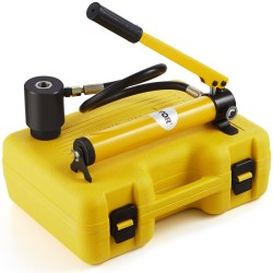 Hydraulinen lävistinsarja 10 tonnia 6 lävistintä 1/2–2 tuumaa teräs alumiini muovi