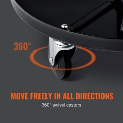 Mekaanikon jakkara teräsrunko PU-pehmuste säädettävä 56–71 cm 113 kg kantavuus