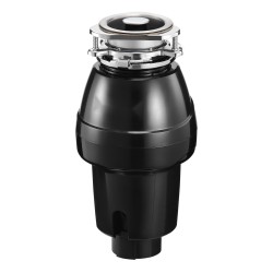 Ruokajätehävittäjä 0,5 hevosvoimaa tasavirtamoottorilla 3820 kierrosta minuutissa jatkuvatoiminen 3-pulttinen kiinnitys