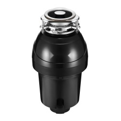 Ruokajätemurskain 1 25 hv tasavirtamoottori 4060 kierrosta minuutissa jatkuvasyötteinen ABS kotelo ruostumaton teräs