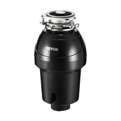 Ruokajätemurskain 1,25 hv tasavirtamoottori 4060 kierrosta minuutissa jatkuvasyötteinen ABS-kotelo ruostumaton teräs