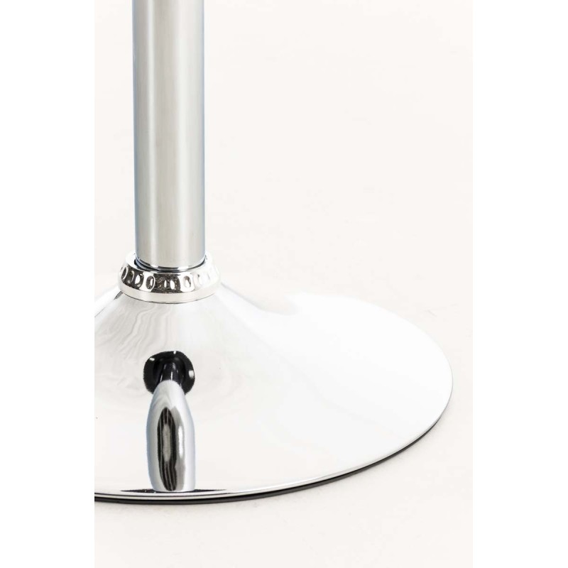 Pyörivä ruokatuoli pehmustetulla istuimella ja selkänojalla