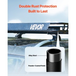 Kattokori seosterästä 1095×1270×105 mm 68 kg maksimikantavuus