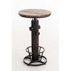 Ruhr-seisomapöytä teollinen korkeussäädettävä palopostimalli mäntylevyllä