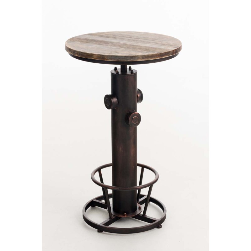 Ruhr-seisomapöytä teollinen korkeussäädettävä palopostimalli mäntylevyllä